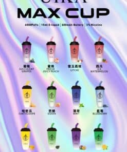 UIKA 奶茶杯拋棄式電子煙 一次性奶茶杯電子菸 6000口 充電款🍬台灣現貨