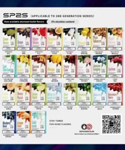 SP2S煙彈 思博瑞一代透明菸彈 霧化彈 適配所有一代主機